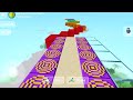 Dangerous Trampoline Route | Block Craft: 3D Building Simulator Games For Free |  Gameplay 199