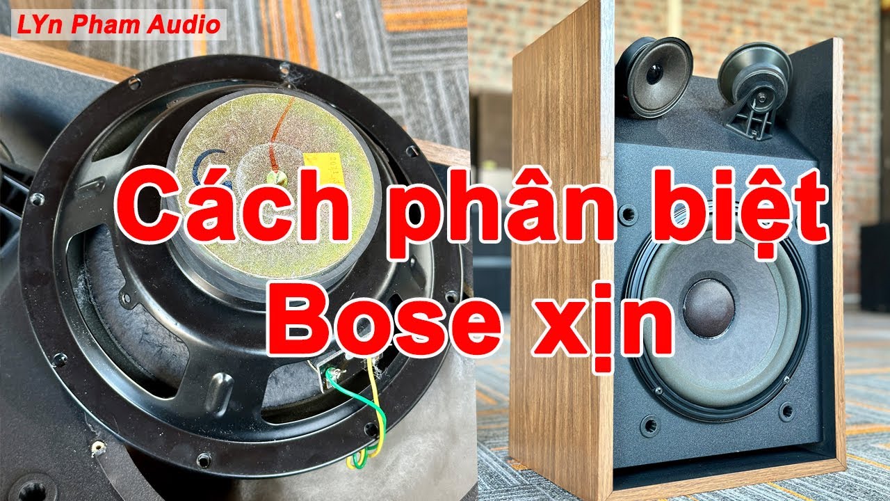 How to distinguish genuine Bose 301 series 3 Mexico. Avoid losing