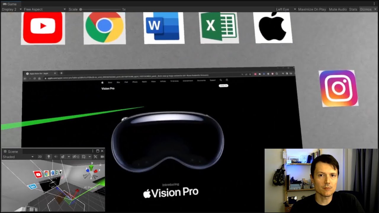 Fast Monitor Switching In Virtual Reality - YouTube