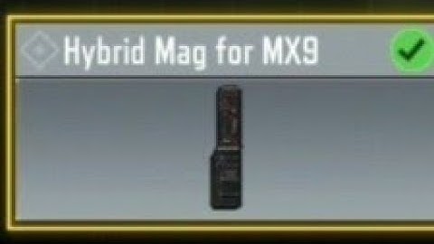 The Mx9 Hybrid Mag Reloads So Fast