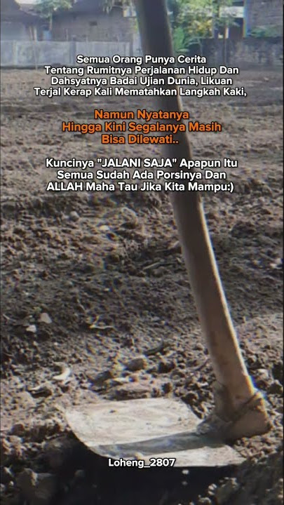 Story WA Opo Iseh Ono