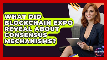 What Did Blockchain Expo Reveal About Consensus Mechanisms? - Conventions Network