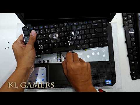 DELL Inspiron 3421 Notebook laptop Change Repair Replace Keyboard 2019