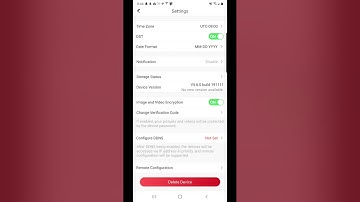 Hikvision Hik-Connect / HilookVision app - how to disable image encryption key