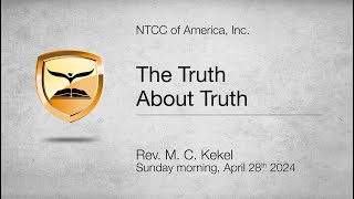 The Truth About Truth | John 8:31-38 | Pastor M. C. Kekel screenshot 3