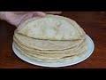 Tortillas de Harina!  muy Suavesitas y solo con 3 Ingredientes
