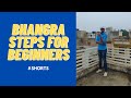 Bhangra steps for beginner  bhangra tutorial  saksham aggarwal