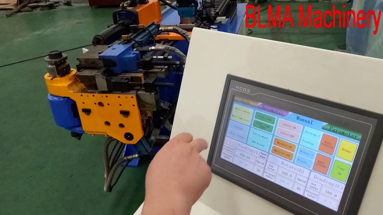 BLMA Teaching video for automatic tube bender