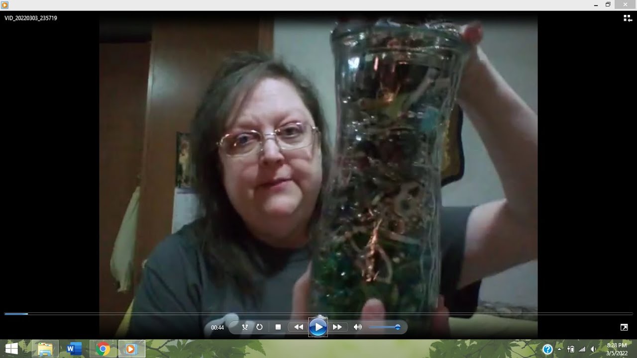 Goodwill Jewelry Jar Opening Sterling Silver And More YouTube