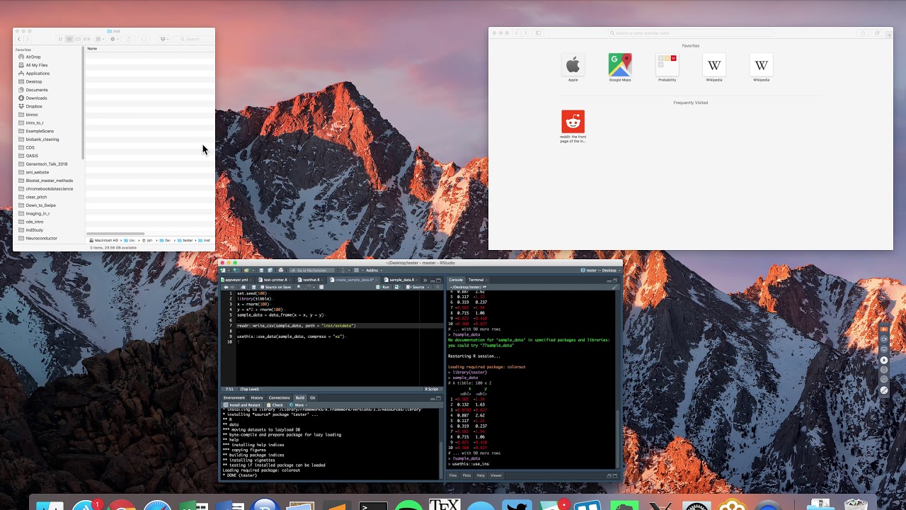 R Package Development 5: Including Data in a Package - YouTube