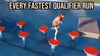 Every Total Wipeout Fastest Qualifier Run