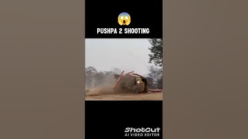 Pushpa 2 BTS | Live Shooting | Truck Scenes  #alluarjun #pushpa2 #bts  #shooting #shorts
