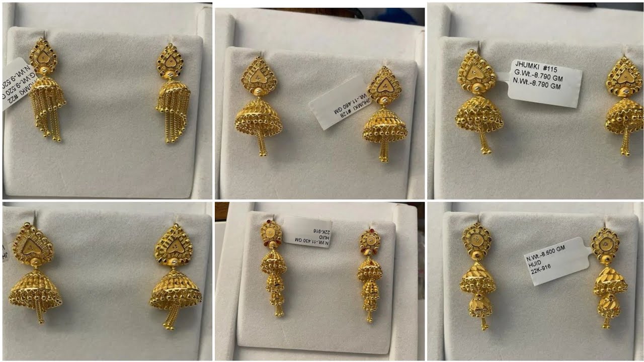 20 Best Sone Ka Jhumka Design 2023 सोने का, 47% OFF