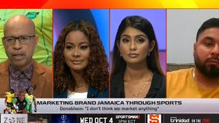 Marketing Brand Jamaica through sports, Donaldson: “I don’t think we market anything”, Zone react