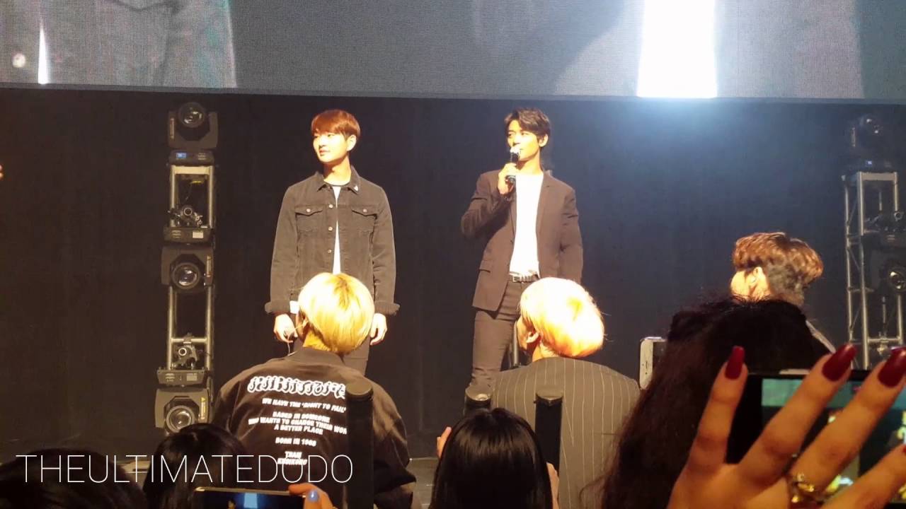 [FANCAM] 160508 Onew Minho Aegyo Punishment @ SHINee Fanmeet in Chicago