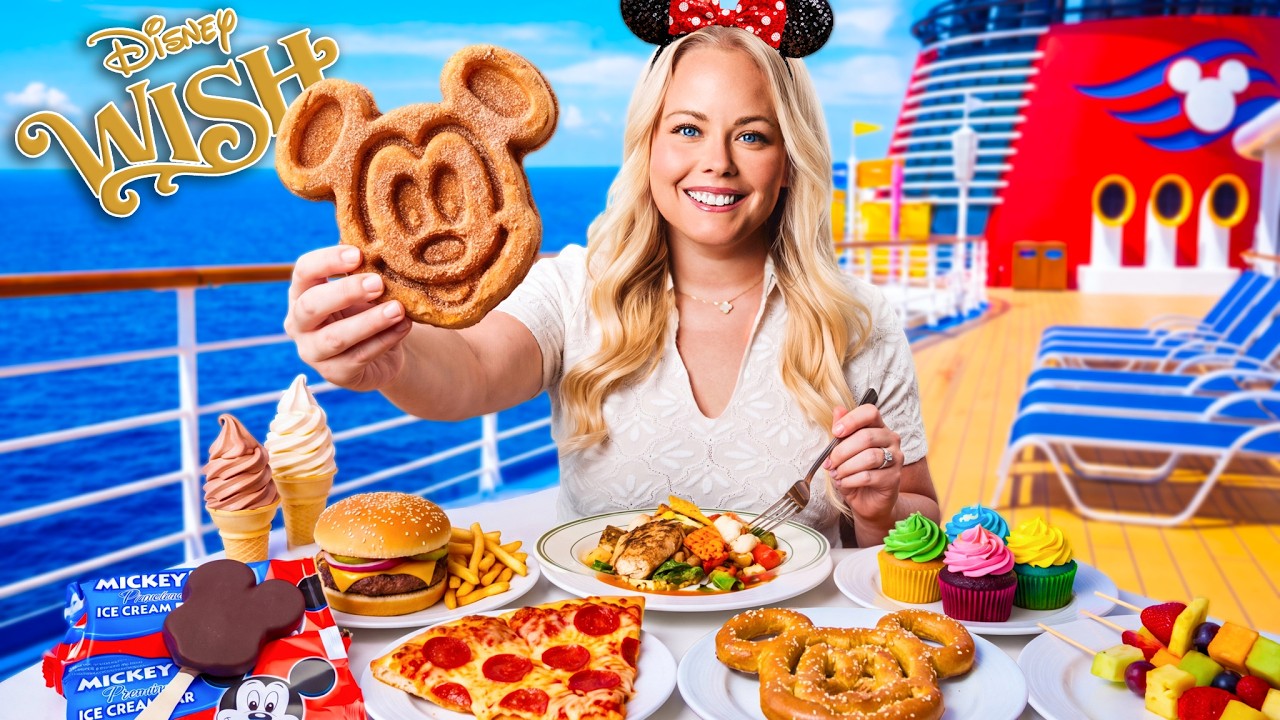 I Spent 96 Hours Eating Disney Cruise’s Most Over Hyped Food! | Worth It?
