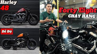 Harley Davidson 48 [ Forty Eight ]   cái tên quá dễ nhớ cho các TÍN ĐỒ MÊ XE | Vuong Khang Motor