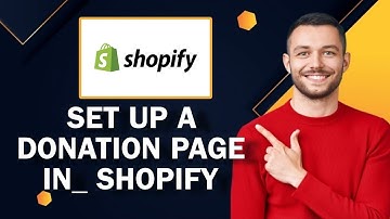How To Set Up A Donation Page In Shopify | Easy Tutorial