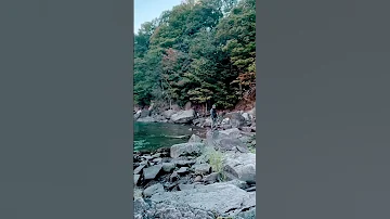 Niagara River Beauty With Rocks 