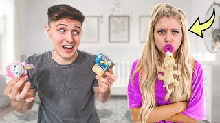 My Girlfriend Becomes a 'BABY' For a Day!