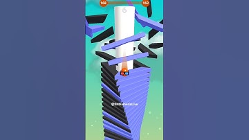 Stack Ball 🏀 3d Gameplay #stackball #shorts #shortsfeed #gaming #satisfying #stackballgame #6