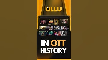 🎬👀 Big things are happening at Ullu…