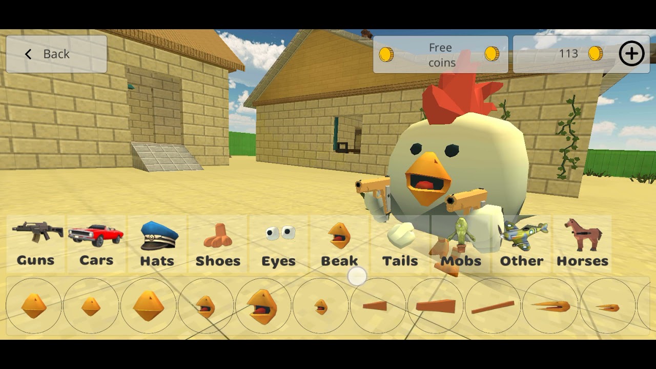 4 glitches in chicken gun