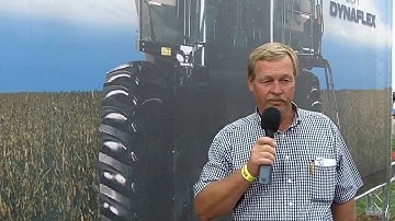 AGCO Customer talks about the NEW Draper Header