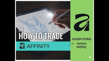 The easiest way to trace in Affinity Designer!