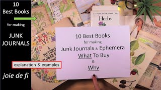 10 Best Books For Making Junk Journals ⭐ What To Buy And Why