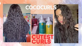 Curly hair| How to manage curly hair| COCOCURLS magical results @TheCocoCurls