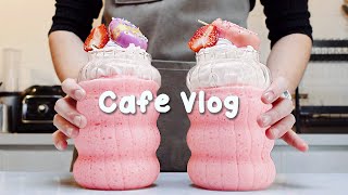 🍨주말을 위한 새로운 독특한 음료 조합🌞30mins Cafe Vlog카페브이로그cafe vlogasmrTasty Coffee#473