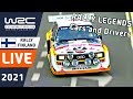 WRC LIVE - Legends of Rally Finland 🇫🇮 with Tommi Mäkinen, Mikko Hirvonen : Secto Rally Finland 2021