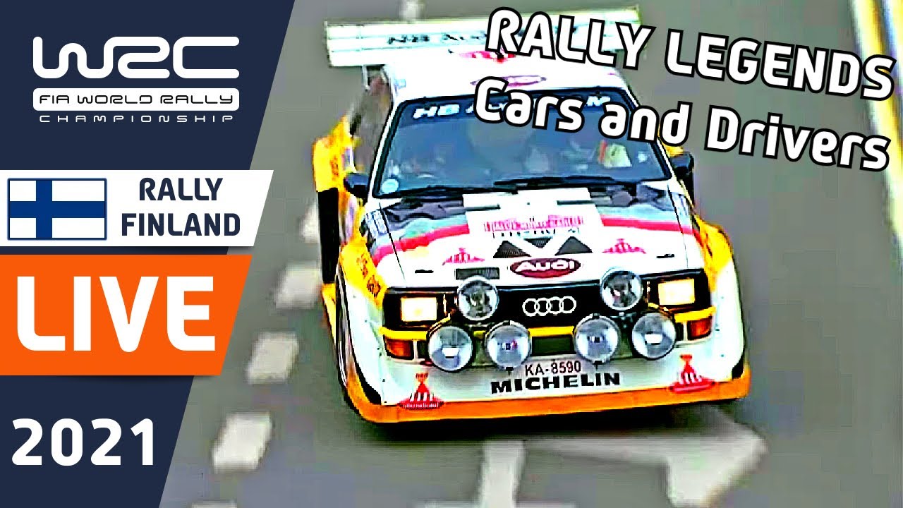 WRC LIVE - Legends of Rally Finland 🇫🇮 with Tommi Mäkinen, Mikko Hirvonen : Secto Rally Finland 2021