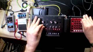 MFB522 syncing Monotribe