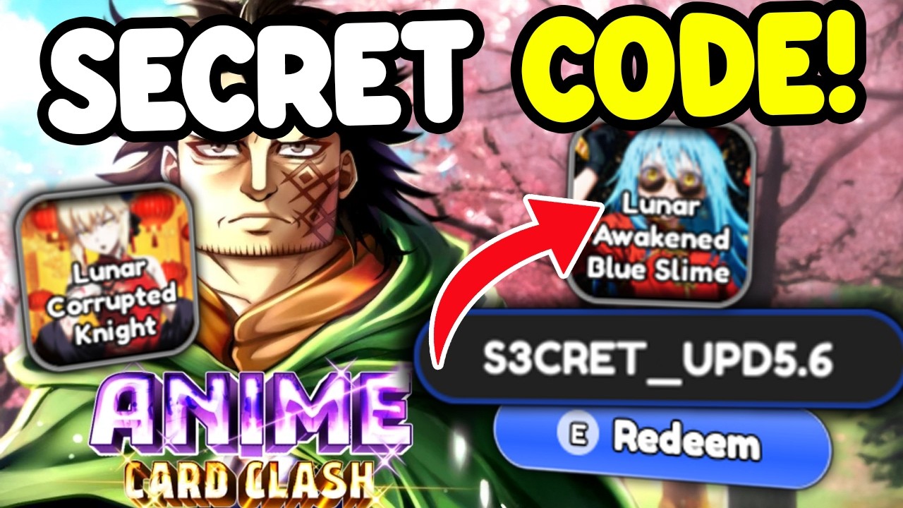 NEW* ALL WORKING UPDATE 5.6 CODES FOR ANIME CARD CLASH! ROBLOX