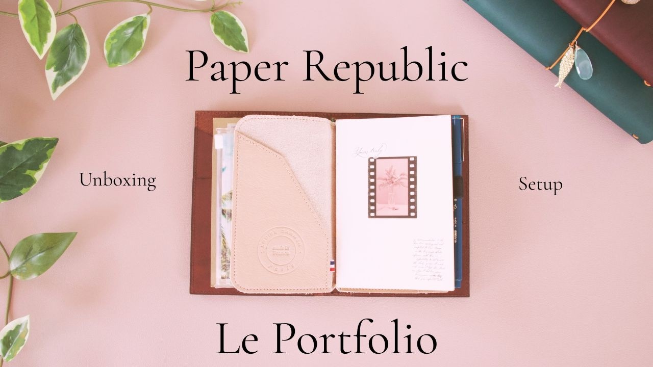 Paper Republic Le Portfolio--Unboxing & Setup - YouTube