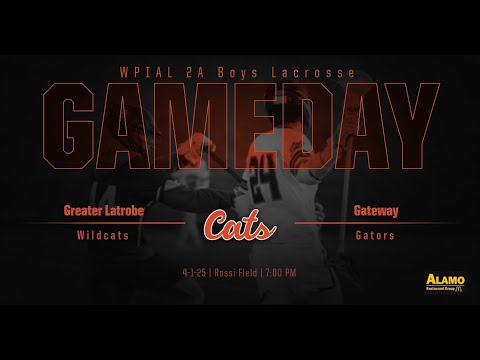 WPIAL 5A Varsity Boys Lacrosse: Greater Latrobe vs Gateway