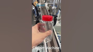 Plastic Container auto Capping Machine , Automatic Screw Capper machine for Jar , Servo Capper