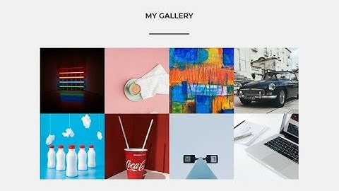How to Design Image gallery Project in ASP.NET CORE Part-6/6