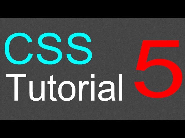 CSS Tutorial for Beginners - 05 - Inheritance and overriding