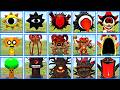 ALL BLACK TREE SPRUNKI vs ALL BLACK SUN SPRUNKI vs ALL DOGDAY POPPY PLAYTIME 5 FAMILY in GARRY'S MOD
