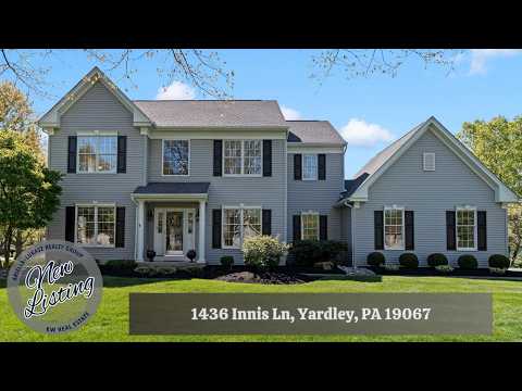1436 Innis Ln, Yardley, PA home video tour