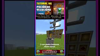 ¡CORRE MÁS RÁPIDO! ⚡ Cómo hacer Pociones de Velocidad (Tutorial #6)  #minecraft