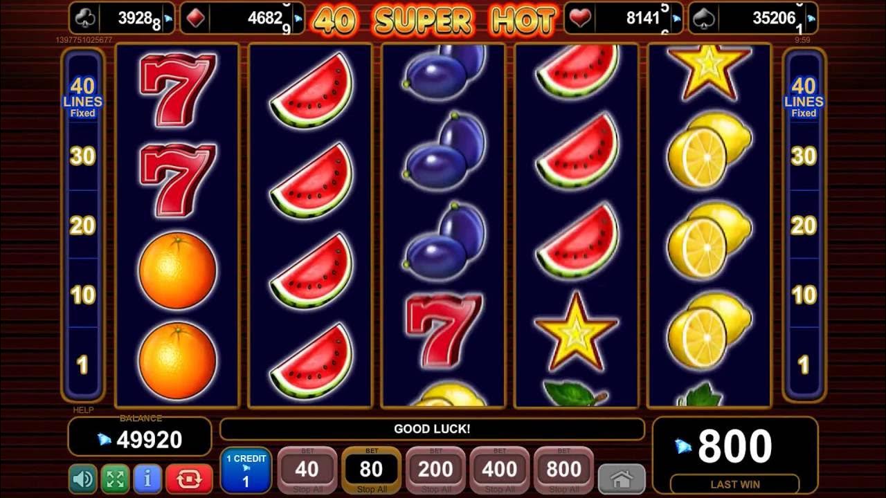 Slot machine egt