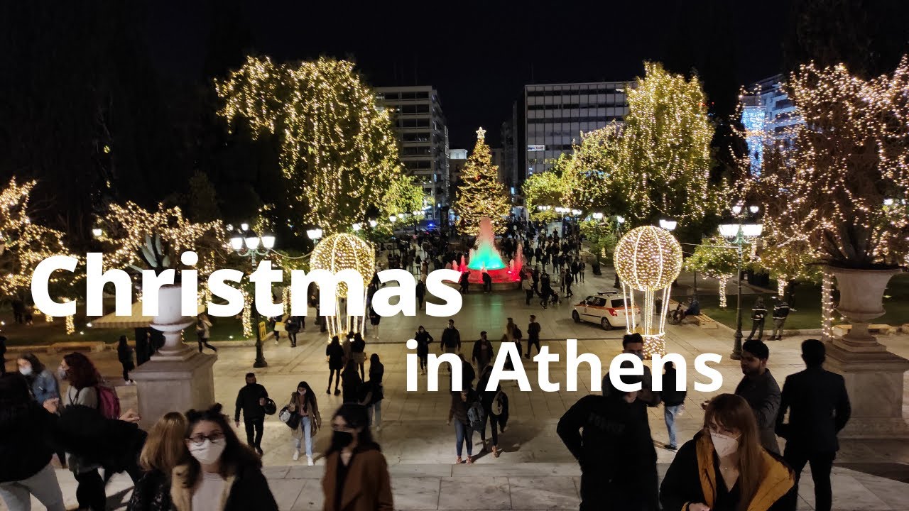 Athens Christmas 2020 YouTube