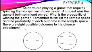 L4 Calculating Probabilities for Chance Experiments