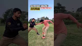 Selfdefense amazing elbow knee skills tutorial 🥋💥#combatsport #viral #shorts #kick #muaythai