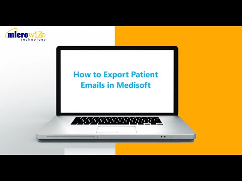 How to Export Patient Emails in Medisoft - Medisoft Training