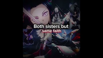 Butterfly sisters are just ✨ Kanae and shinobu death 😭||#demonslayer #anime #shorts